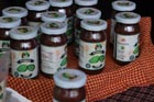 Piskot Chutney on display and for sale at the festival
