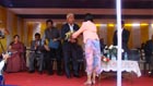 Dr. C. Lyngdoh, MLA being fecilitated at the function